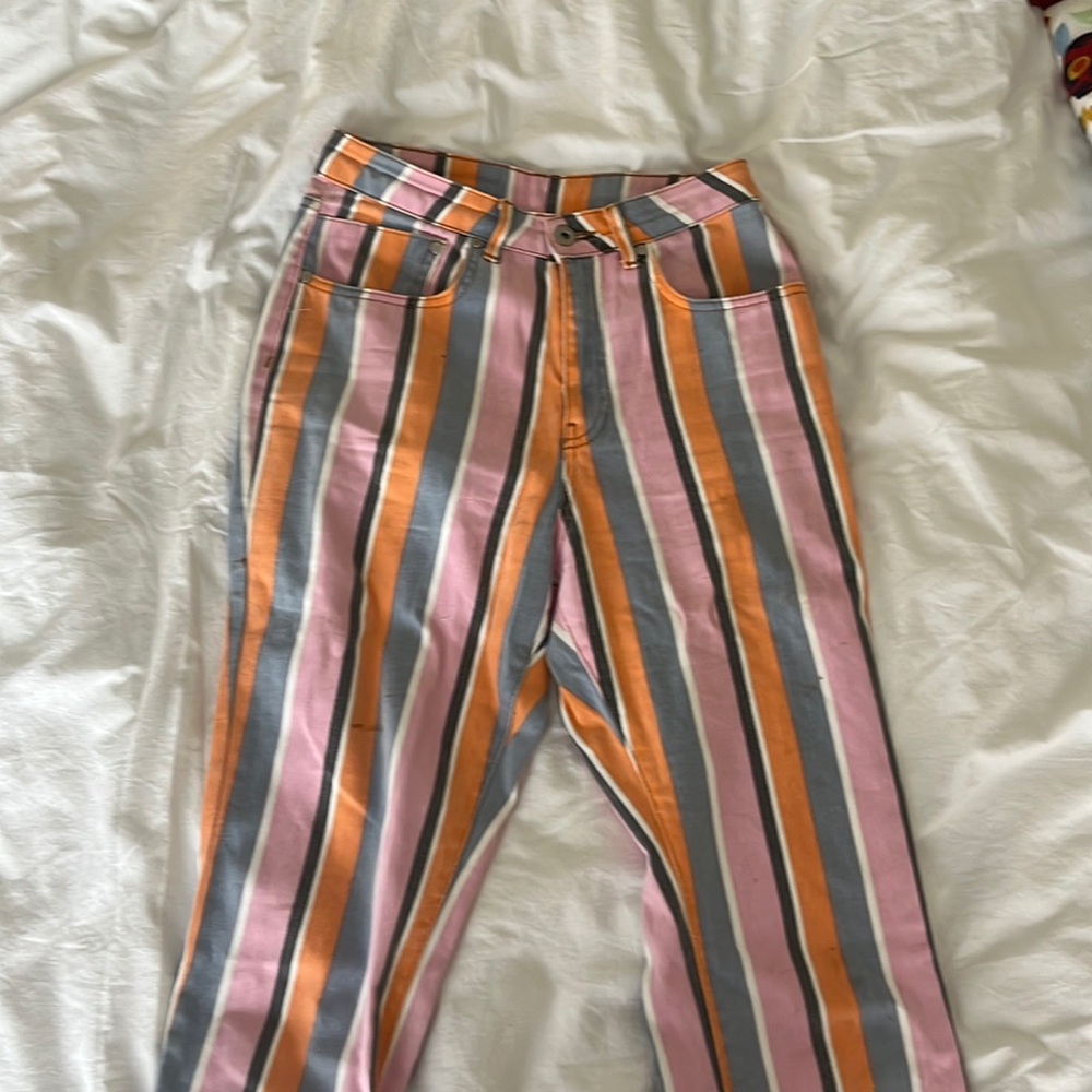 The Ragged Priest striped jeans